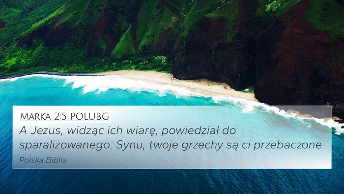 Marka 2:5 POLUBG Bible Verse Image