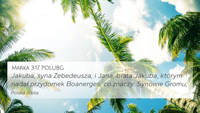 Marka 3:17 POLUBG Bible Verse Image