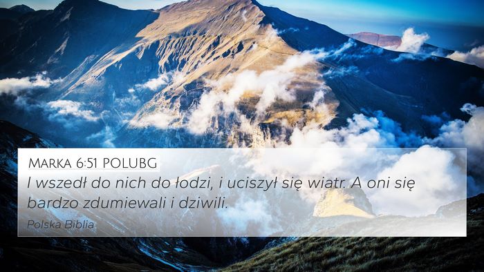 Marka 6:51 POLUBG Bible Verse Image