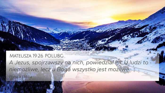 Mateusza 19:26 POLUBG Bible Verse Image