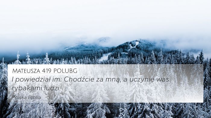 Mateusza 4:19 POLUBG Bible Verse Image