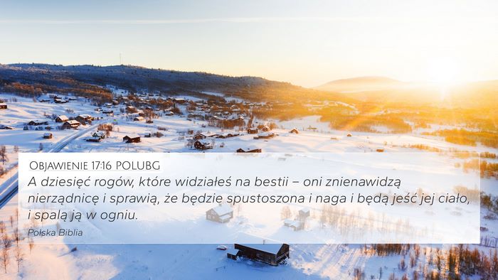 Objawienie 17:16 POLUBG Bible Verse Image