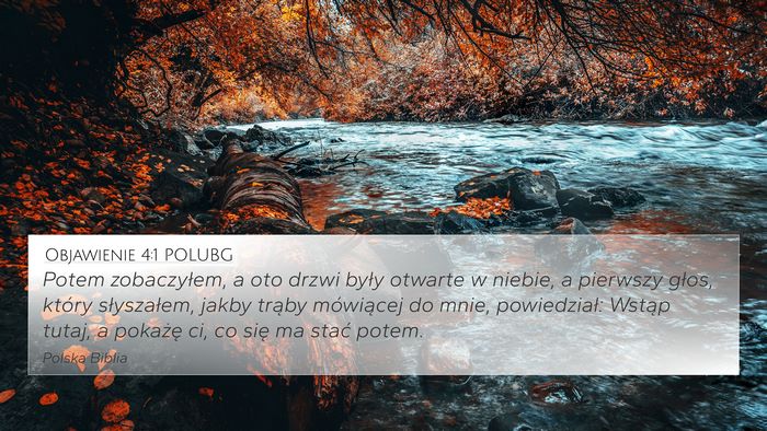 Objawienie 4:1 POLUBG Bible Verse Image