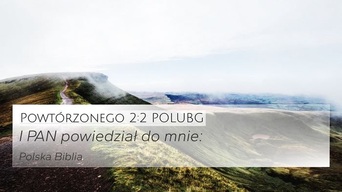 Powtórzonego 2:2 POLUBG 4K Wallpaper - I PAN powiedział do - 4K Wallpaper Bible Verse