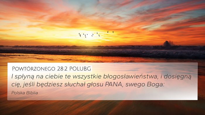 Powtórzonego 28:2 POLUBG Bible Verse Image