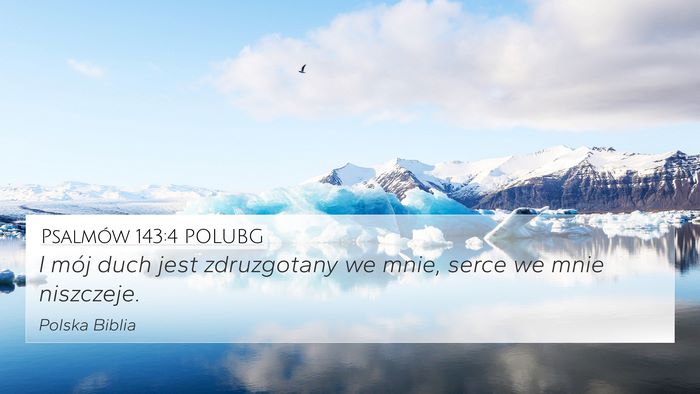 Psalmów 143:4 POLUBG Bible Verse Image