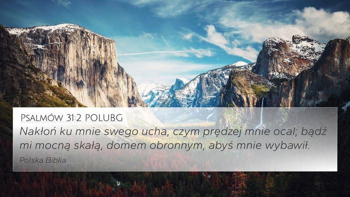 Psalmów 31:2 POLUBG Bible Verse Image