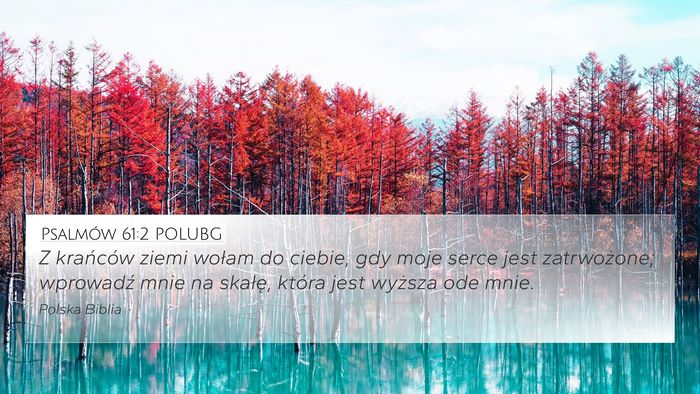 Psalmów 61:2 POLUBG Bible Verse Image