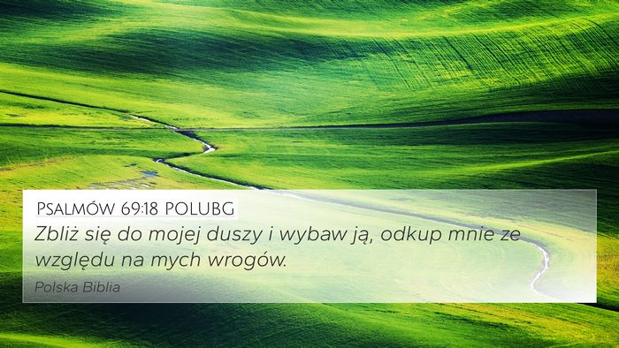 Psalmów 69:18 POLUBG Bible Verse Image