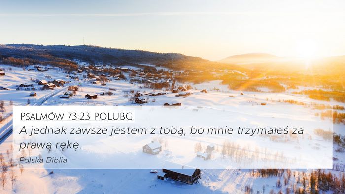 Psalmów 73:23 POLUBG Bible Verse Image