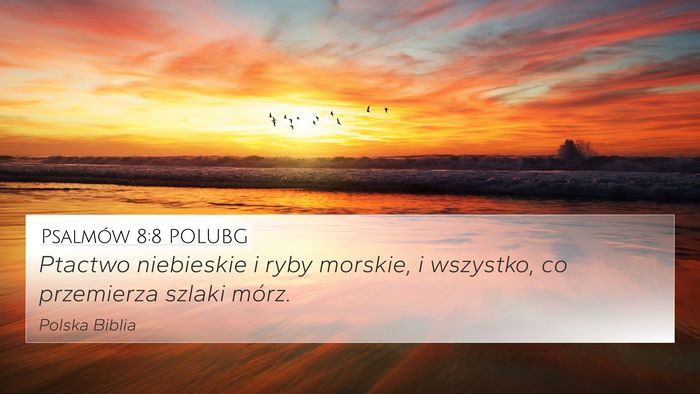 Psalmów 8:8 POLUBG Bible Verse Image