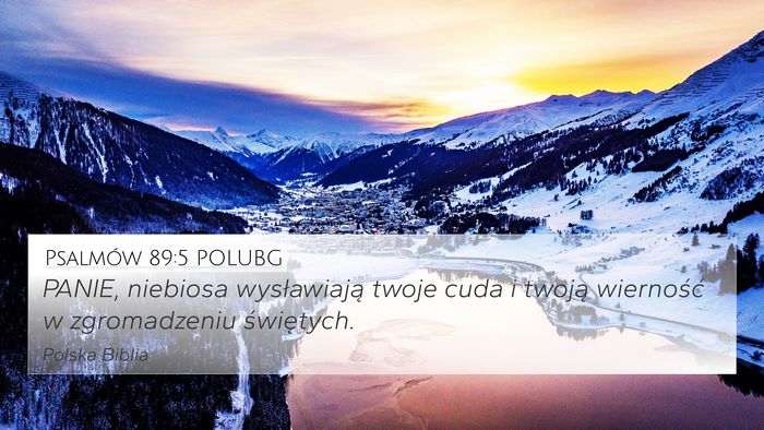 Psalmów 89:5 POLUBG Bible Verse Image