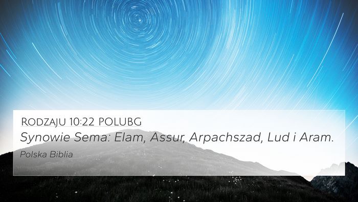 Rodzaju 10:22 POLUBG Bible Verse Image