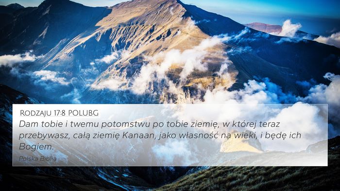Rodzaju 17:8 POLUBG Bible Verse Image