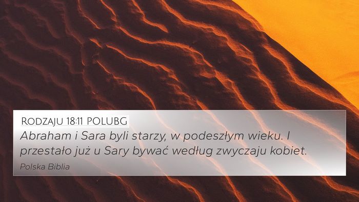 Rodzaju 18:11 POLUBG Bible Verse Image