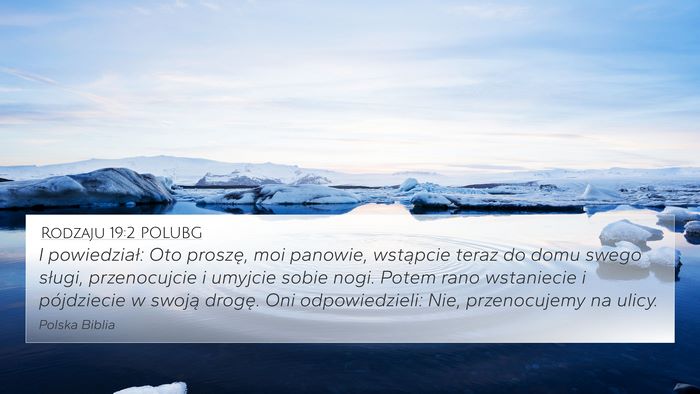 Rodzaju 19:2 POLUBG Bible Verse Image