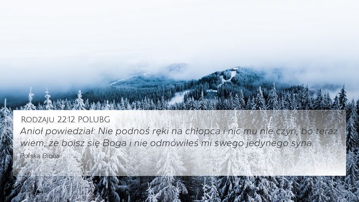Rodzaju 22:12 POLUBG Bible Verse Image