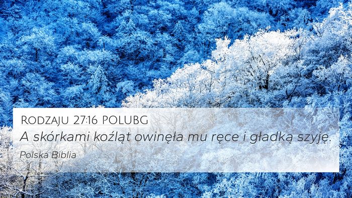 Rodzaju 27:16 POLUBG Bible Verse Image