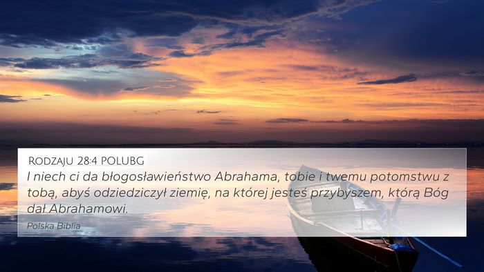 Rodzaju 28:4 POLUBG Bible Verse Image