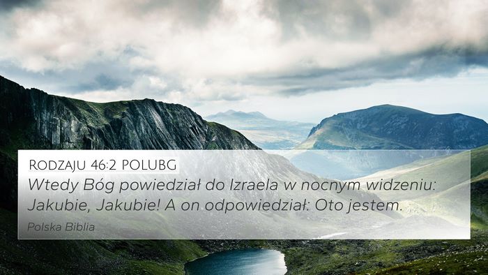 Rodzaju 46:2 POLUBG Bible Verse Image