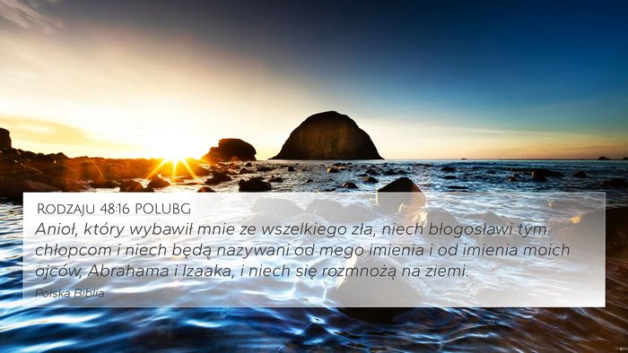 Rodzaju 48:16 POLUBG Bible Verse Image