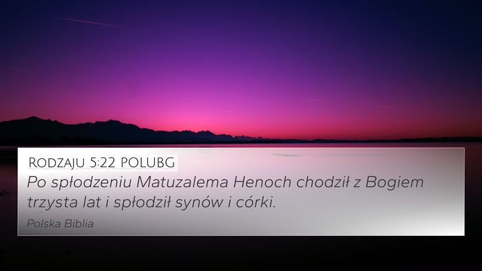 Rodzaju 5:22 POLUBG Bible Verse Image