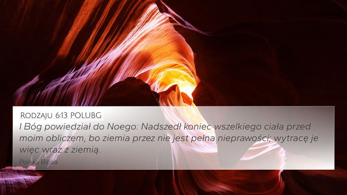 Rodzaju 6:13 POLUBG Bible Verse Image