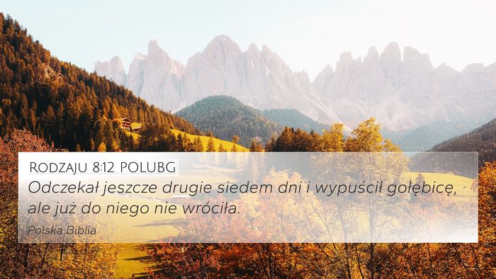 Rodzaju 8:12 POLUBG Bible Verse Image