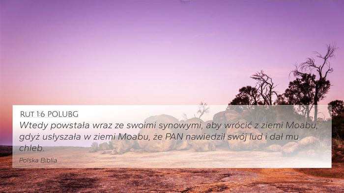 Rut 1:6 POLUBG Bible Verse Image