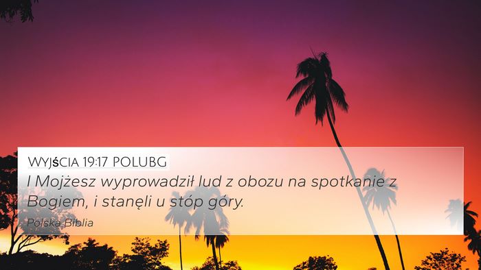Wyjścia 19:17 POLUBG Bible Verse Image