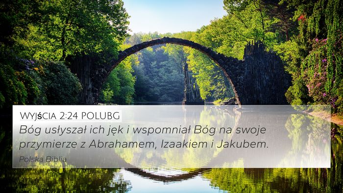 Wyjścia 2:24 POLUBG Bible Verse Image