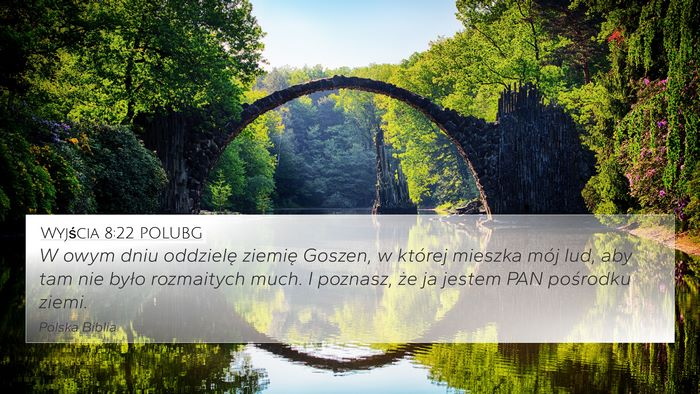 Wyjścia 8:22 POLUBG Bible Verse Image