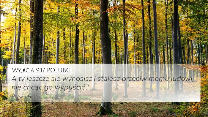 Wyjścia 9:17 POLUBG Bible Verse Image