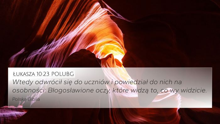 Łukasza 10:23 POLUBG Bible Verse Image
