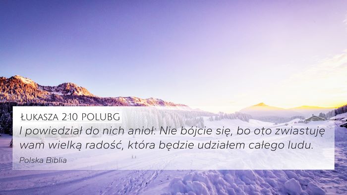 Łukasza 2:10 POLUBG Bible Verse Image