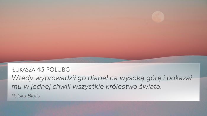 Łukasza 4:5 POLUBG Bible Verse Image