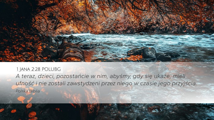 1 Jana 2:28 POLUBG Bible Verse Image