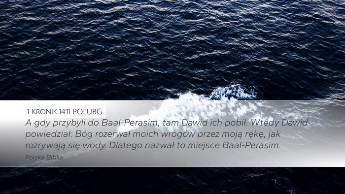 1 Kronik 14:11 POLUBG Bible Verse Image