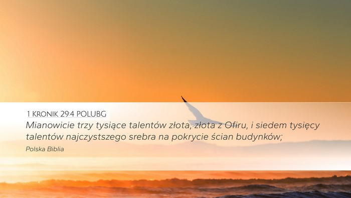 1 Kronik 29:4 POLUBG Bible Verse Image