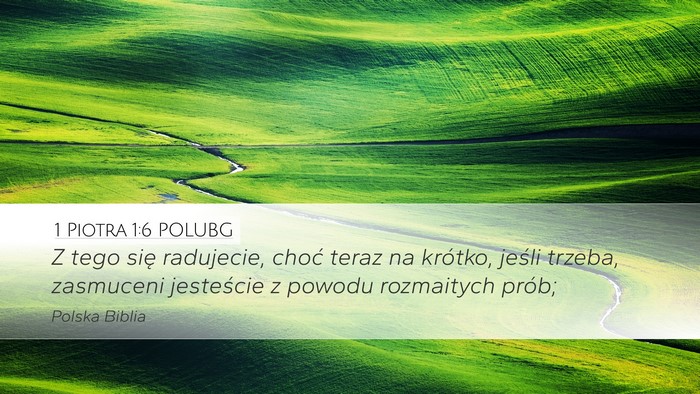 1 Piotra 1:6 POLUBG Bible Verse Image