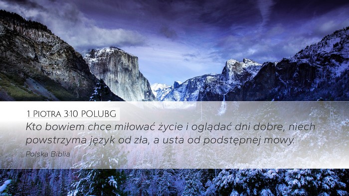 1 Piotra 3:10 POLUBG Bible Verse Image
