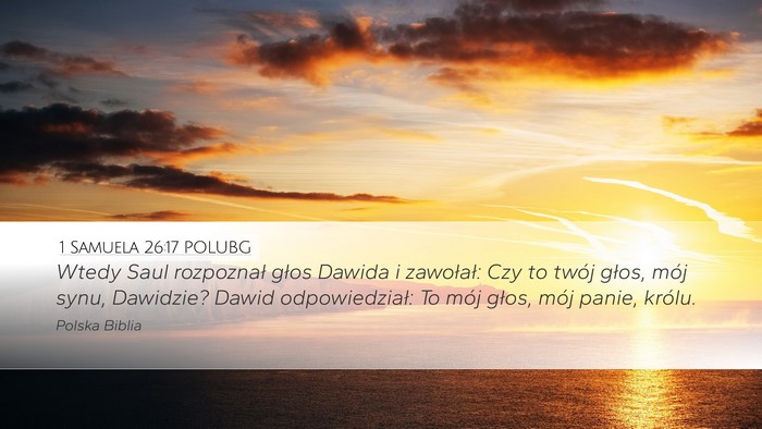 1 Samuela 26:17 POLUBG Bible Verse Image