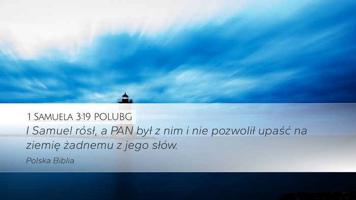 1 Samuela 3:19 POLUBG Bible Verse Image