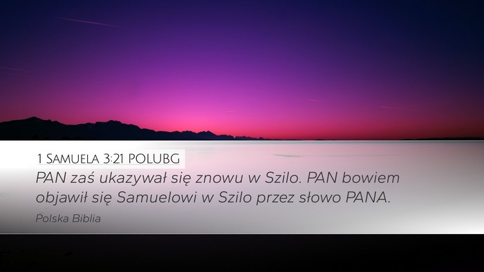 1 Samuela 3:21 POLUBG Bible Verse Image