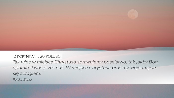 2 Koryntian 5:20 POLUBG Bible Verse Image