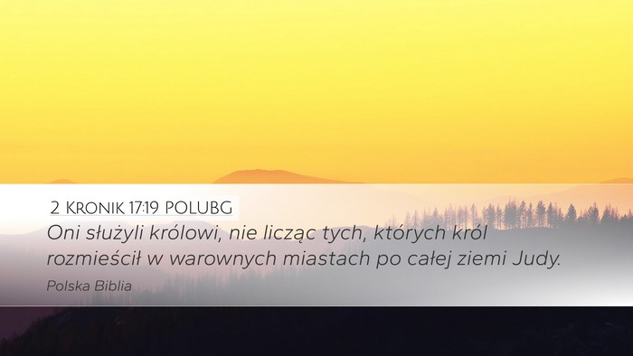 2 Kronik 17:19 POLUBG Bible Verse Image