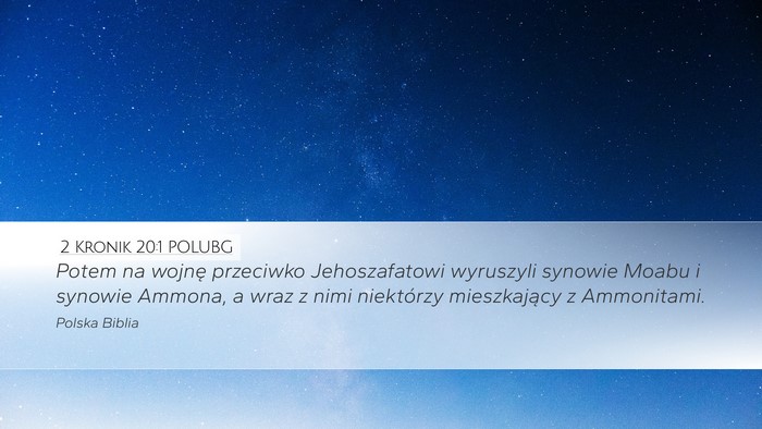 2 Kronik 20:1 POLUBG Bible Verse Image