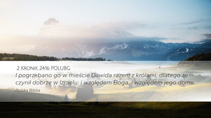 2 Kronik 24:16 POLUBG Bible Verse Image