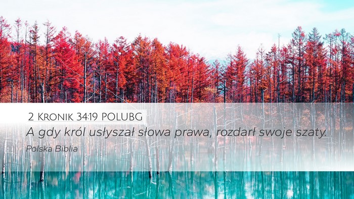 2 Kronik 34:19 POLUBG Bible Verse Image