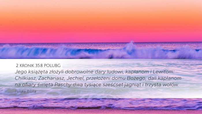 2 Kronik 35:8 POLUBG Bible Verse Image